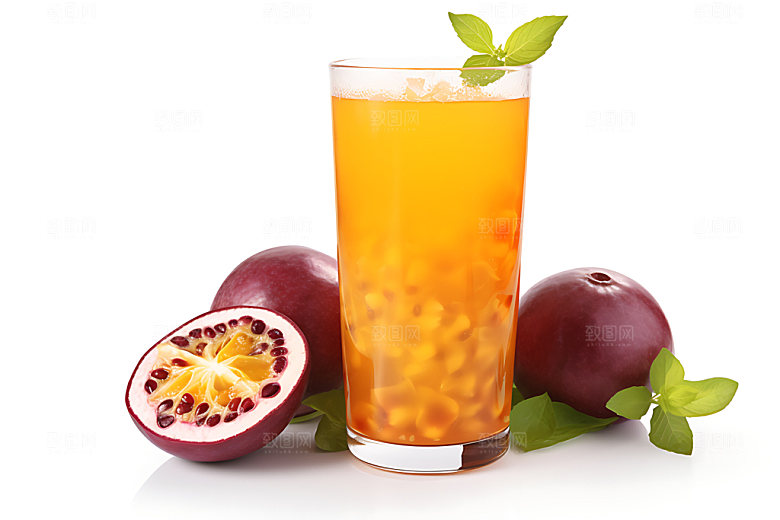 百香果水果美食摄影图