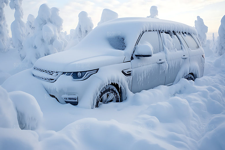 暴雪冬季高清摄影图
