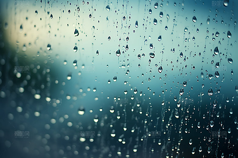 暴雨户外阴雨天摄影图