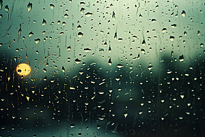 暴雨雨天阴雨天摄影图