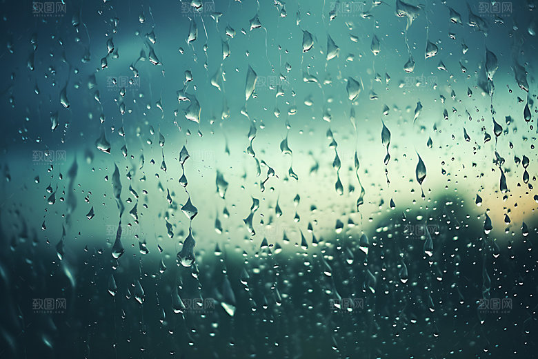 暴雨阴雨天高清摄影图