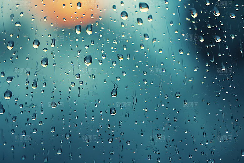 暴雨户外雨水摄影图