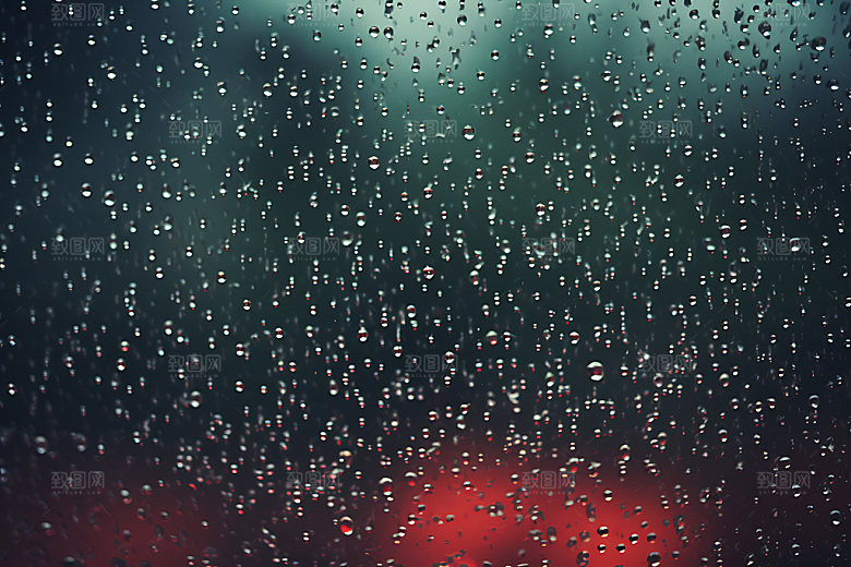 暴雨乌云密布雨天摄影图