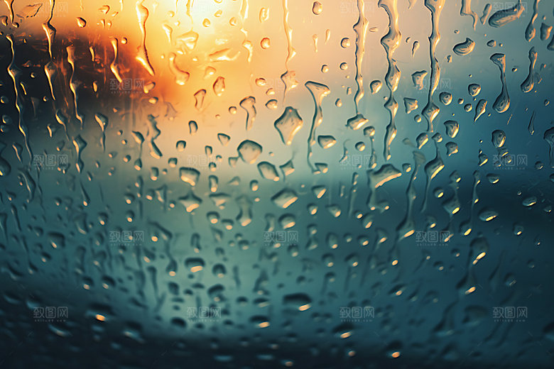 暴雨阴雨天高清摄影图