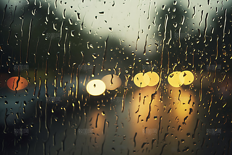 暴雨高清户外摄影图
