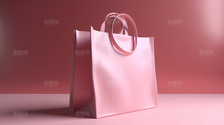 购物袋包装袋商品包装样机