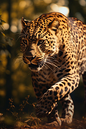 豹子自然高清摄影图