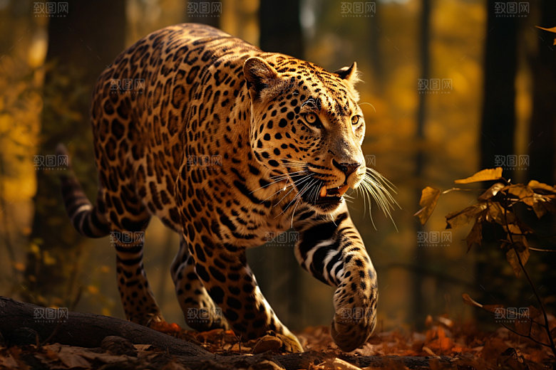 豹子花豹猎豹摄影图