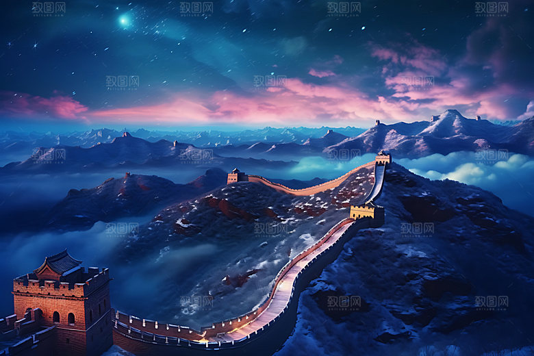北京长城高清风光摄影图