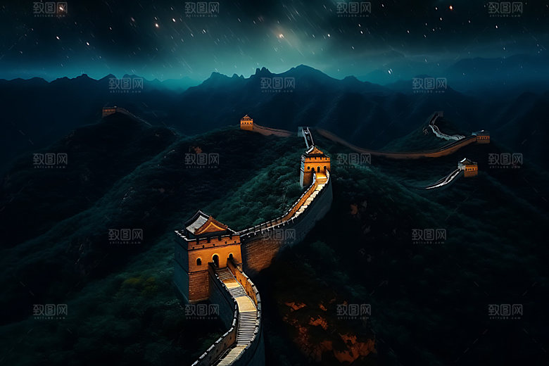 北京长城高清雄伟摄影图