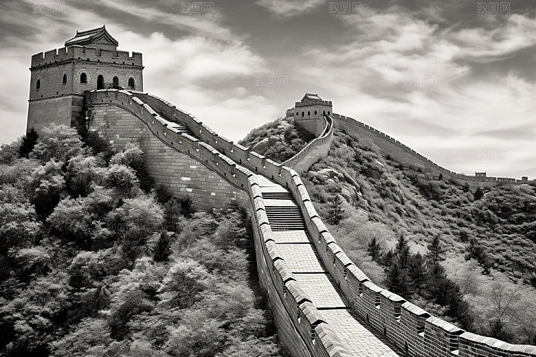 长城风光旅游高清摄影图