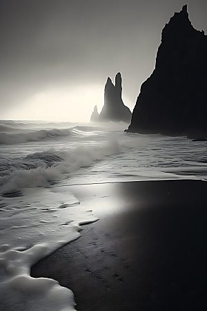 冰岛自然风光摄影图