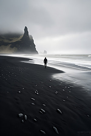 冰岛风光旅游摄影图