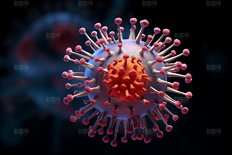 病毒研究3D模型