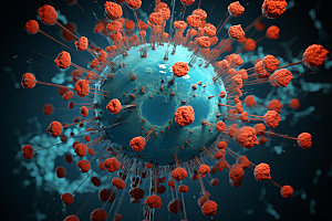 病毒医疗细菌模型