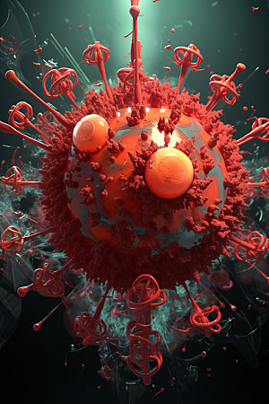 病毒微距医疗模型