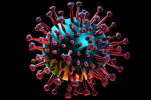病毒细胞科学模型