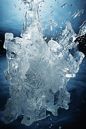 冰块高清自然摄影图