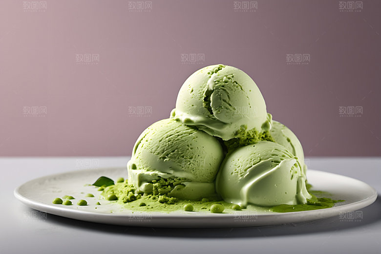 冰淇淋美食蛋筒摄影图