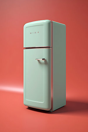 冰箱3D冷藏效果图