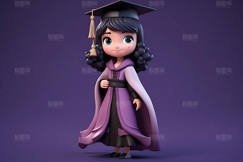 毕业生毕业季学位模型