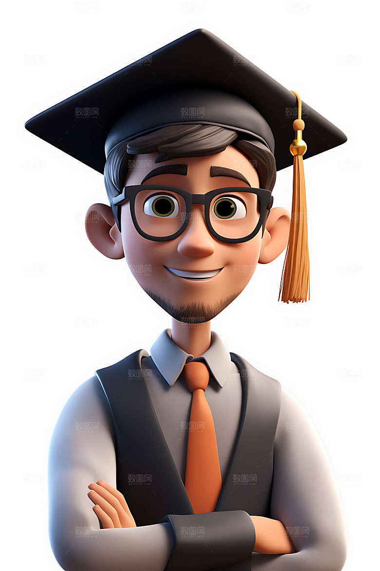 毕业生学位学生模型