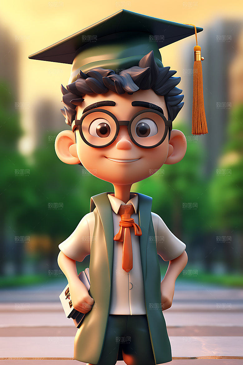 毕业生高清学位模型