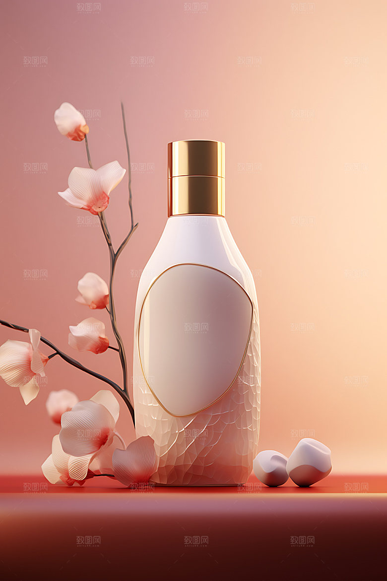 玻璃瓶高清唯美摄影图