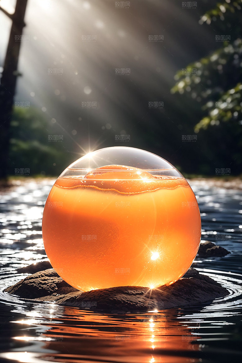 玻璃瓶大牌模型效果图