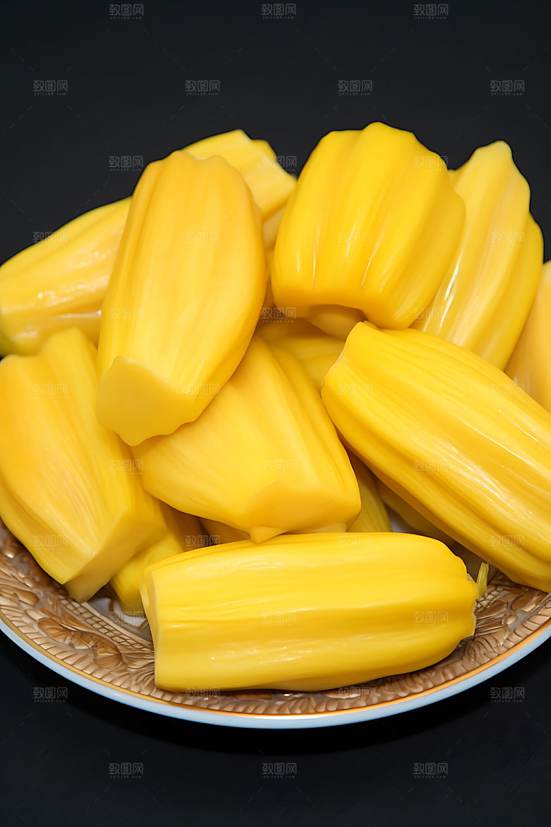 波罗蜜美食热带摄影图