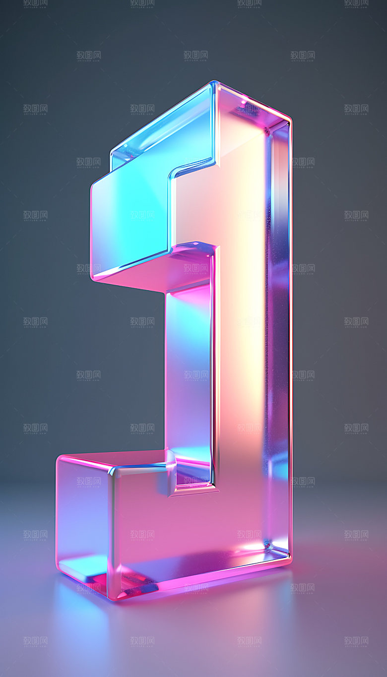 玻璃质感通透数字模型