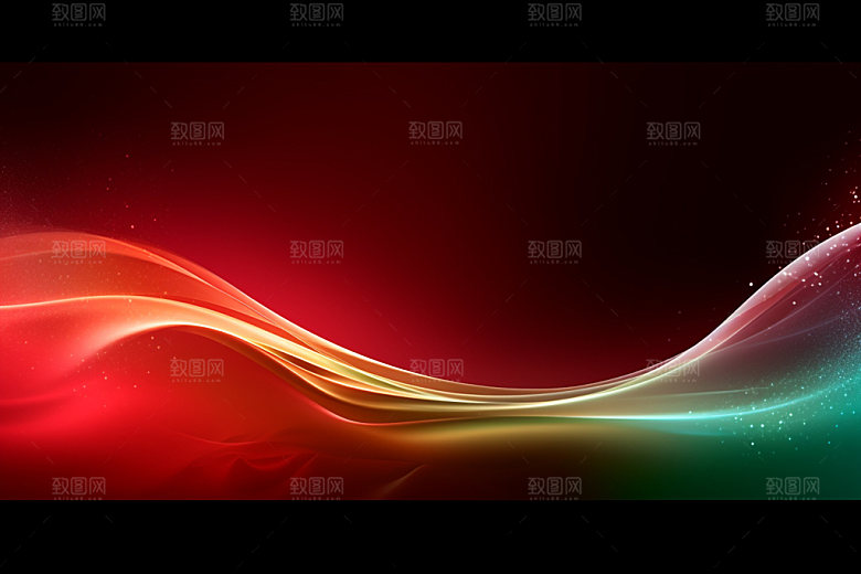 彩色渐变抽象背景图