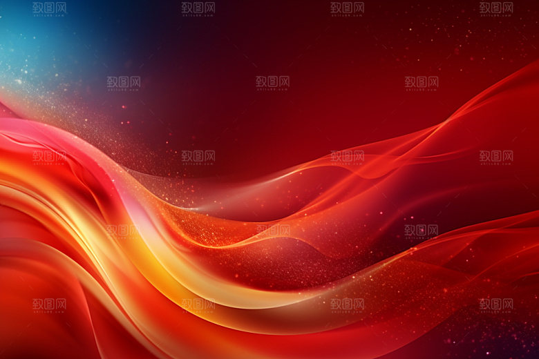 彩色光线大气背景图