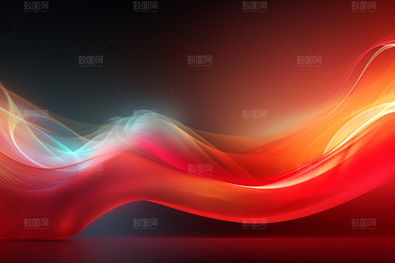 彩色抽象渐变背景图