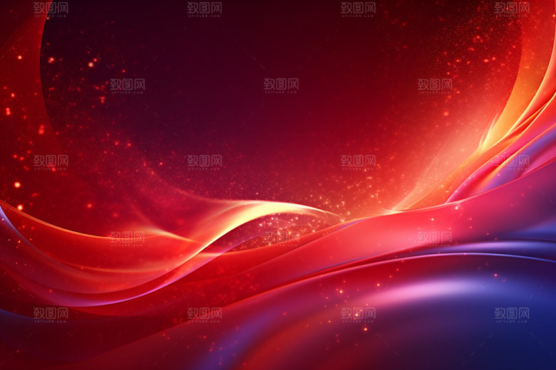 彩色简约光效背景图