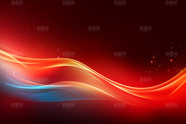 彩色抽象简约背景图