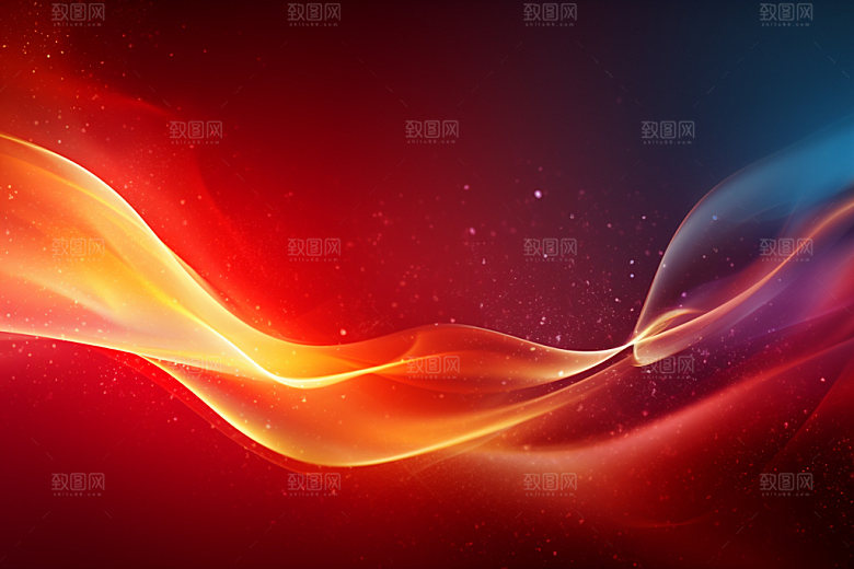 彩色暗红渐变背景图
