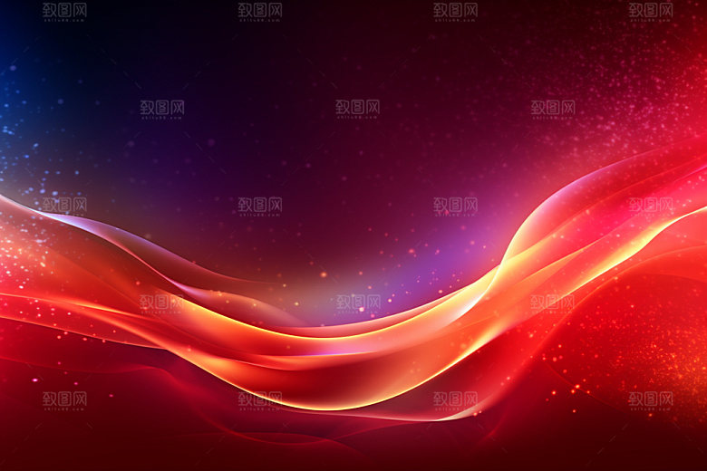 彩色光效渐变背景图