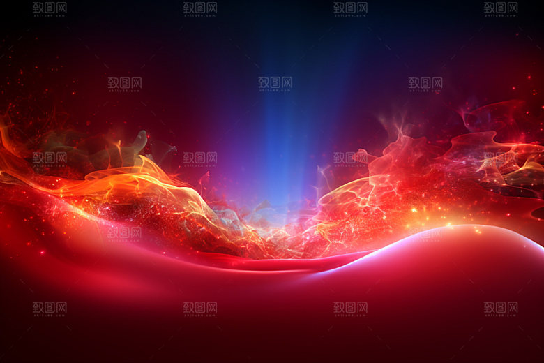 彩色光线大气背景图