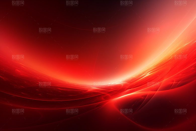 彩色光线暗红背景图