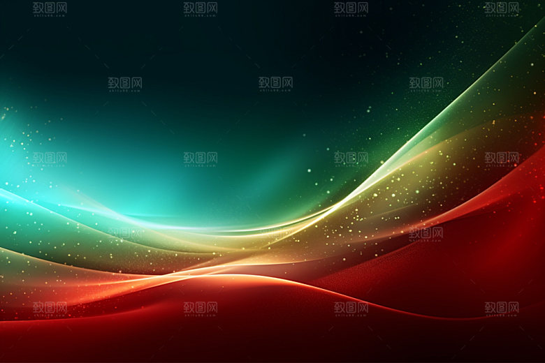 彩色光效抽象背景图