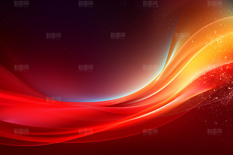 彩色光效光线背景图