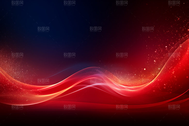 彩色流光简约背景图