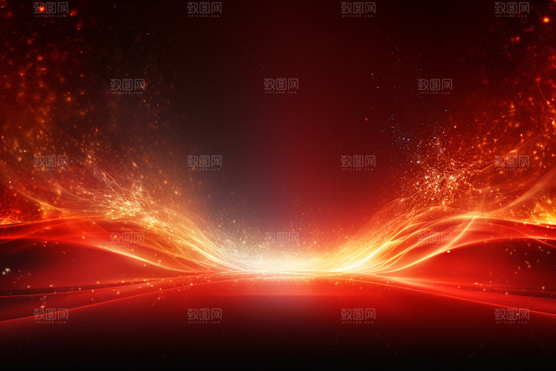 彩色光效简约背景图