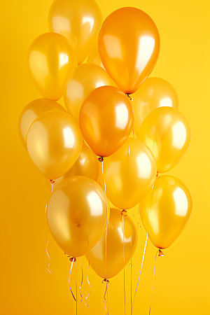 彩色气球缤纷生日聚会模型