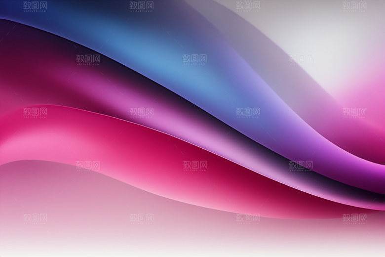 彩色烟雾抽象漂浮背景图
