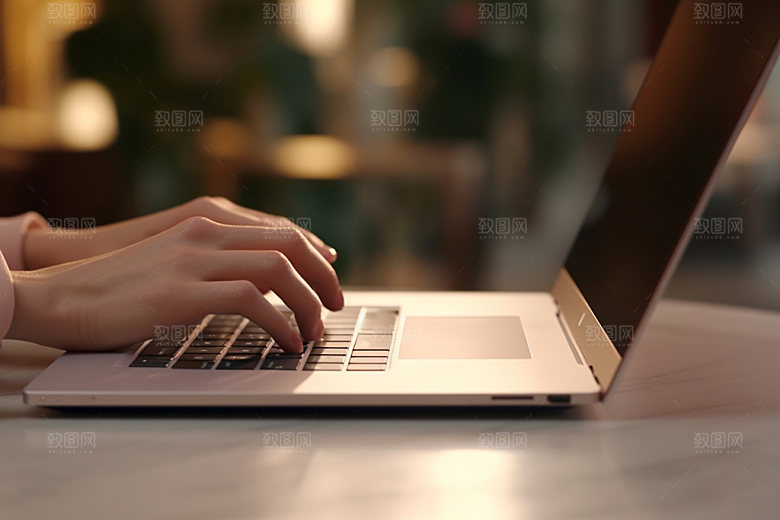 操控键盘场景高清摄影图