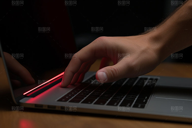操控键盘场景办公摄影图