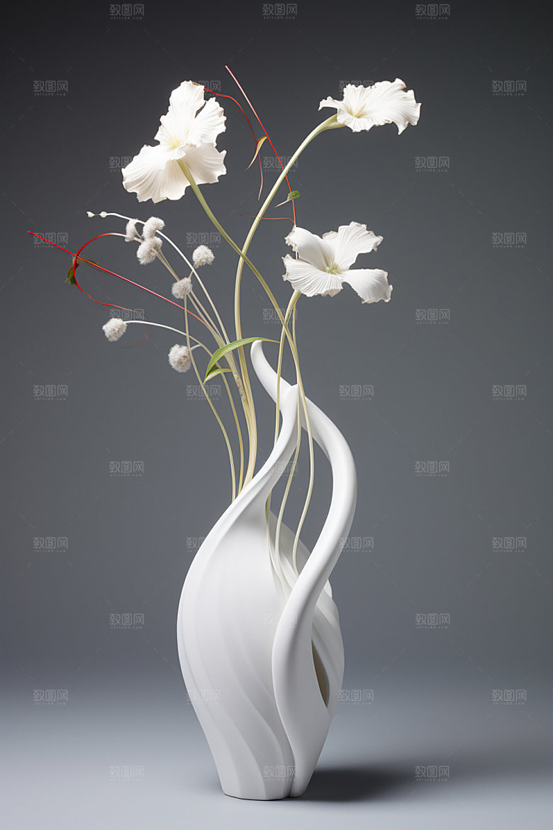 插花艺术3D模型