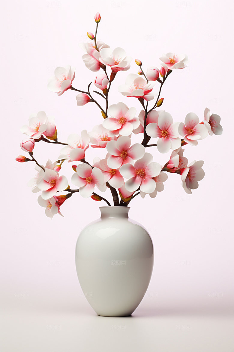 插花花艺装饰模型